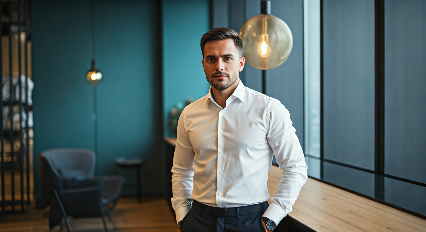 Jak włożyć koszulę w spodnie, aby było elegancko i stylowo? Krok po kroku 2