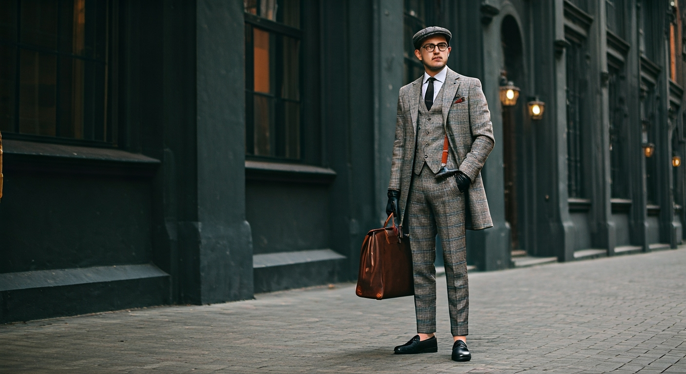 Styl męski retro i vintage w modzie męskiej - jak wygląda? 2